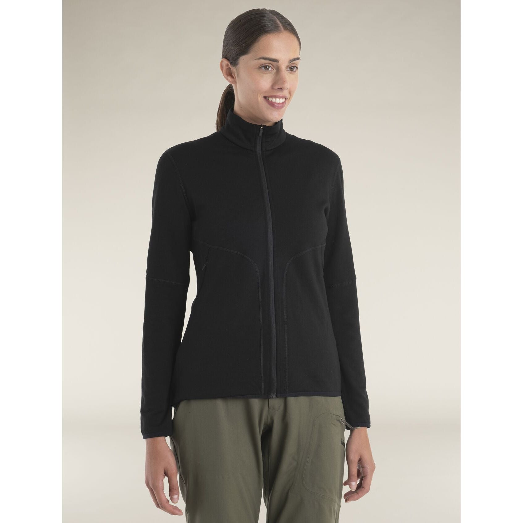 Icebreaker Women's Merino 560 RealFleece Elemental Long Sleeve Full Zip