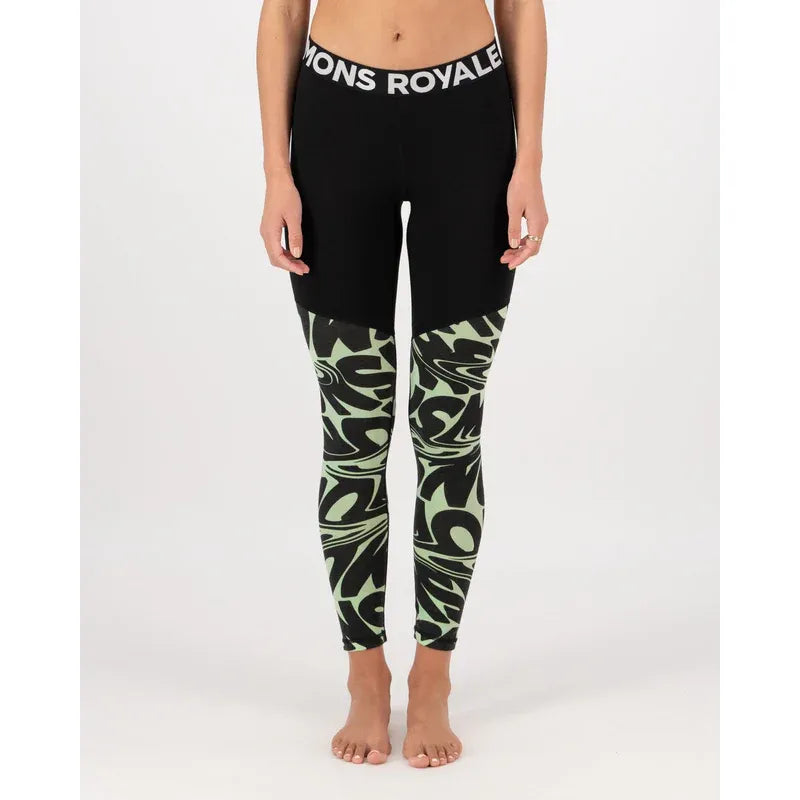 Mons Royale Women's Cascade Merino Baselayer Leggings