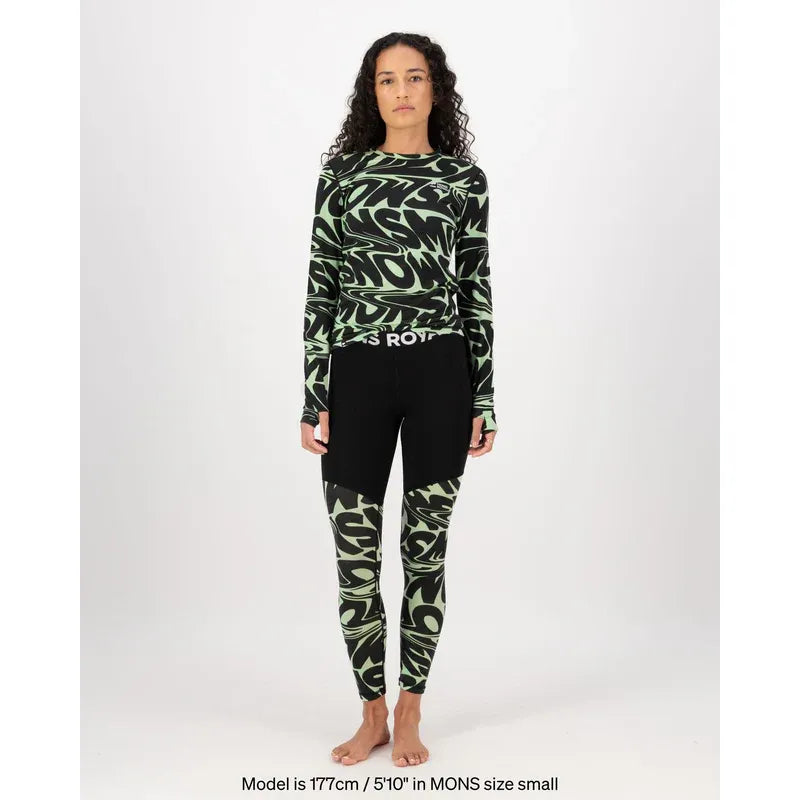 Mons Royale Women's Cascade Merino Baselayer Leggings