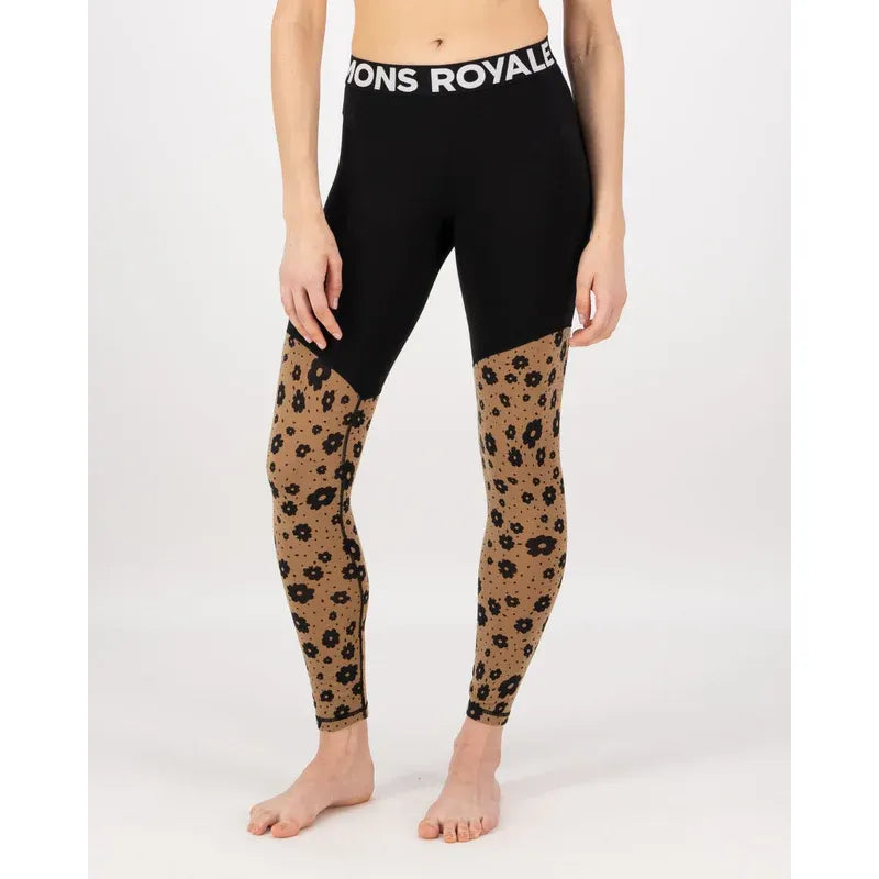 Mons Royale Women's Cascade Merino Baselayer Leggings