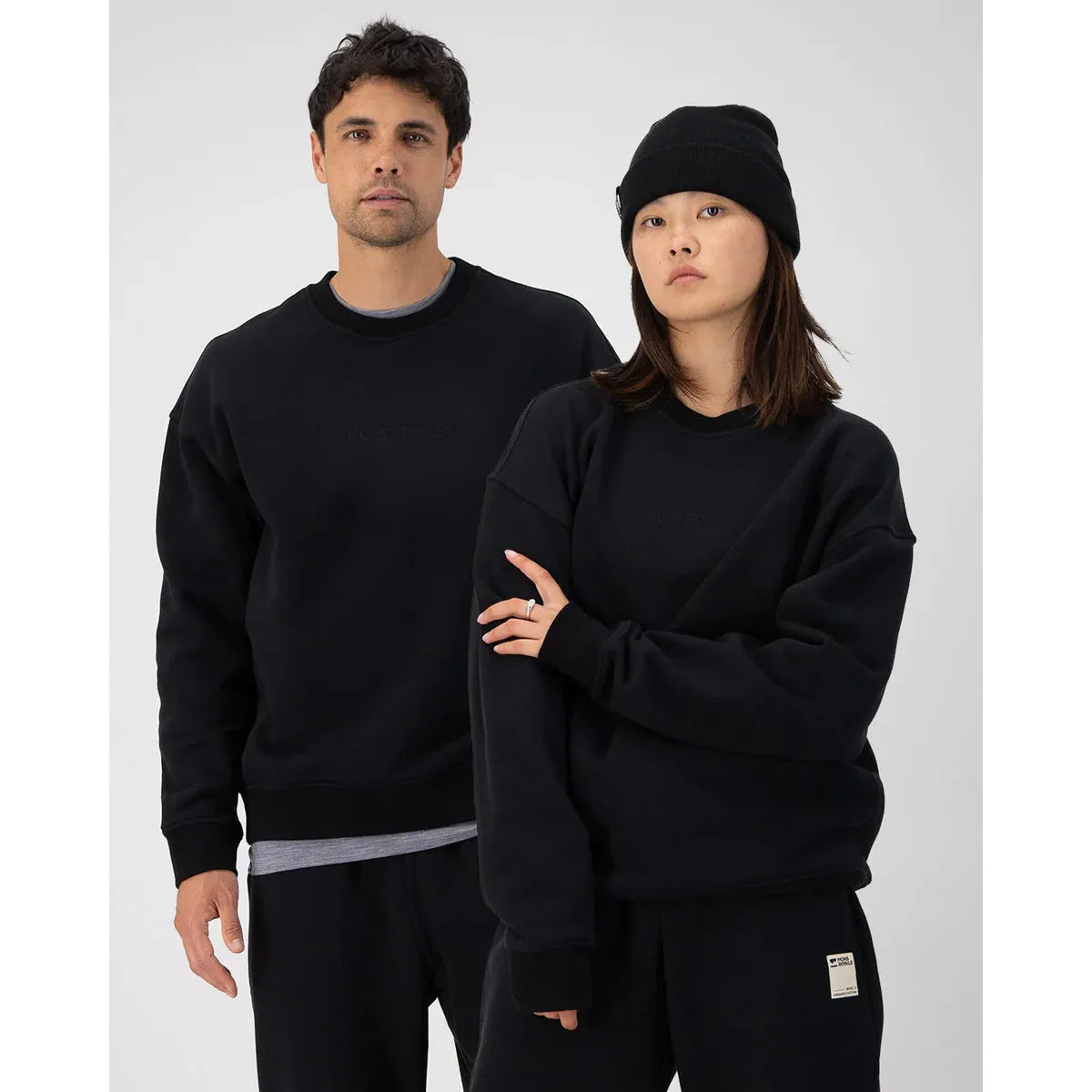 Mons Royale Verdant Merino Cotton Crew Top