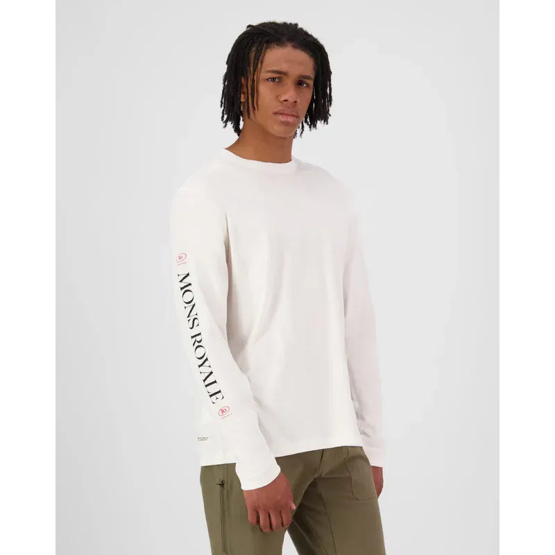 Mons Royale Men's Yonder Merino Organic Cotton Long Sleeve