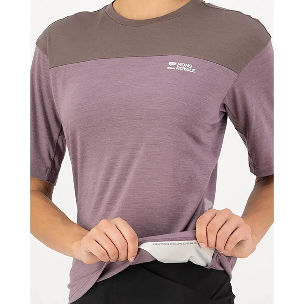 Mons Royale Women's Diversion Merino Bike Jersey Short Sleeve