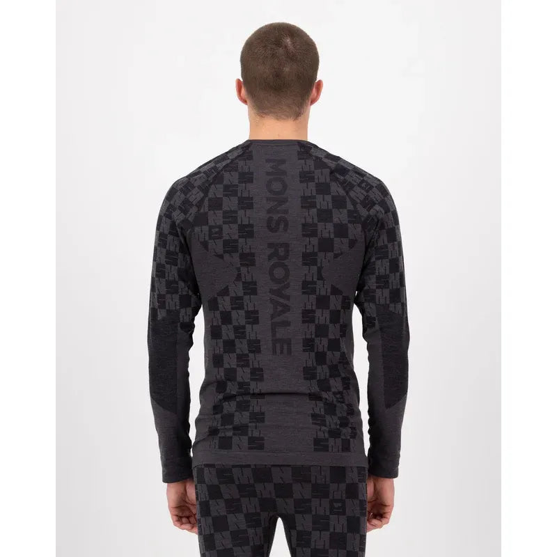 Mons Royale Men's Ascender Merino Seamless Long Sleeve