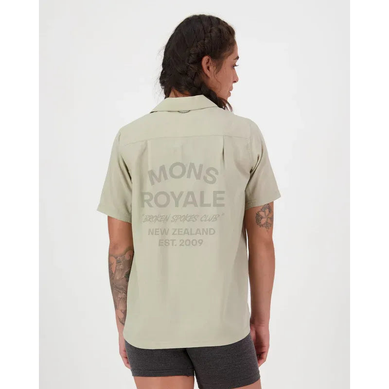 Mons Royale Women's Breezer Merino Short Sleeve Shirt