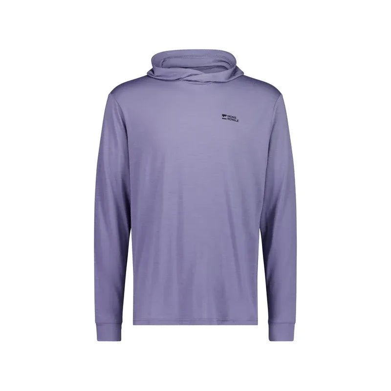 Mons Royale Men's Pivot Merino Long Sleeve Hood