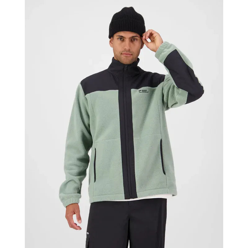Mons Royale Men's Pileup Wool Fleece Jacket