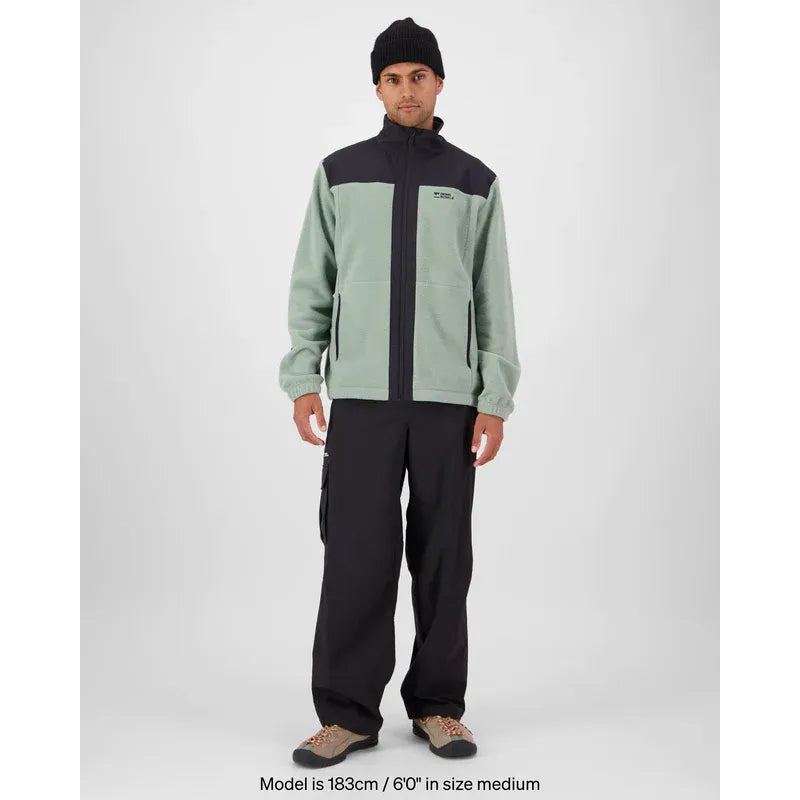 Mons Royale Men's Pileup Wool Fleece Jacket