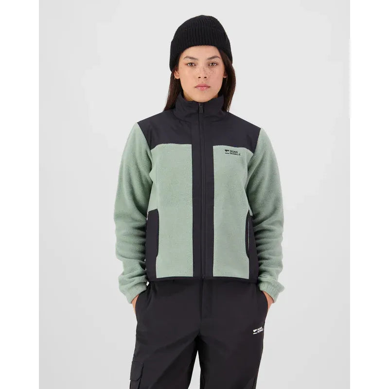 Mons Royale Women's Pileup Wool Fleece Jacket