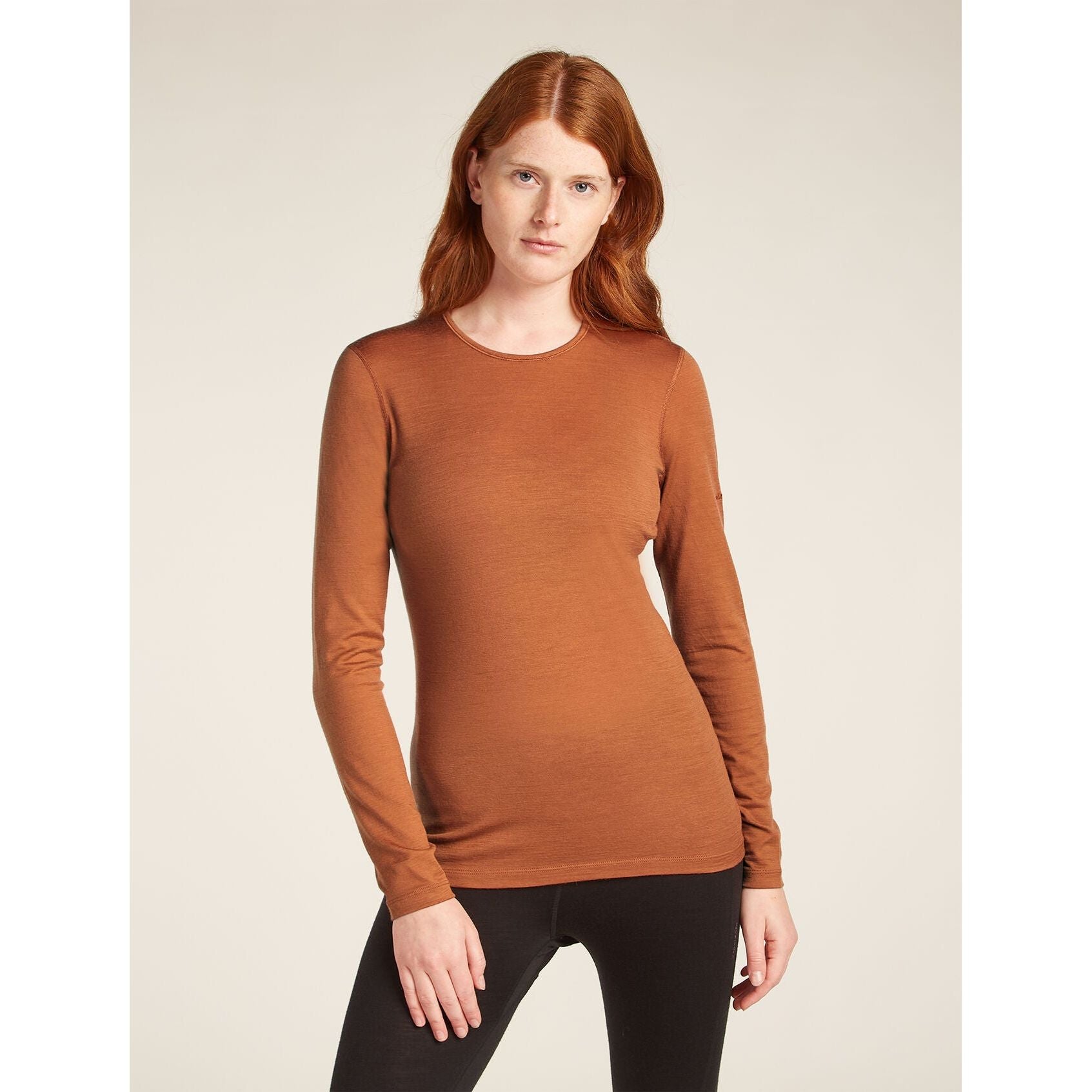 Icebreaker Women's 200 Oasis Long Sleeve Crewe Thermal Top