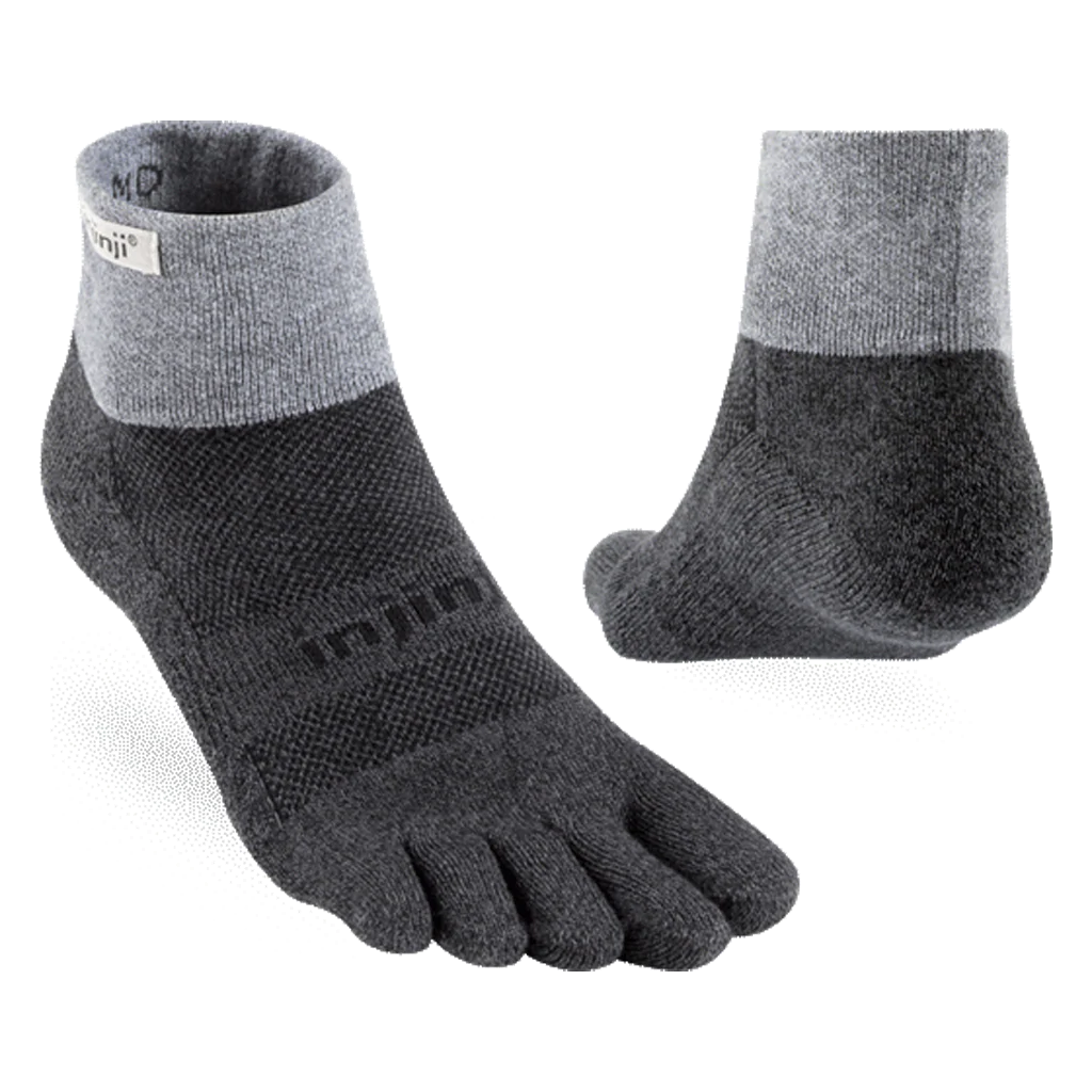 Injinji Trail Midweight Mini Crew Running Socks