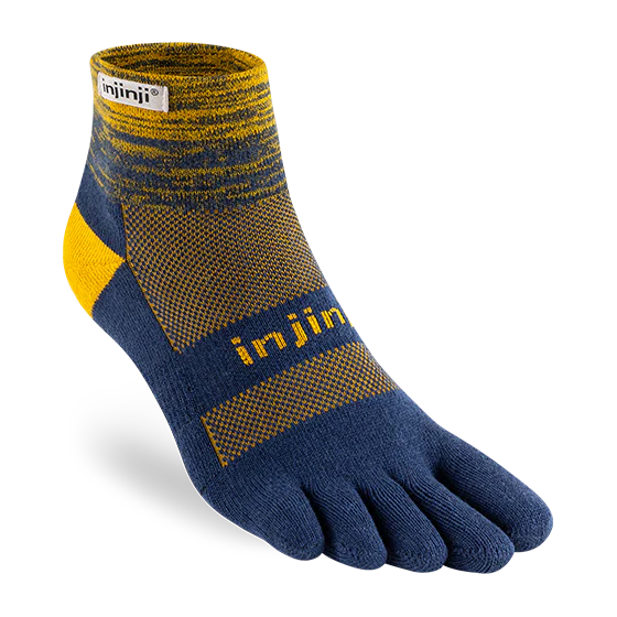 Injinji Trail Midweight Mini Crew Running Socks