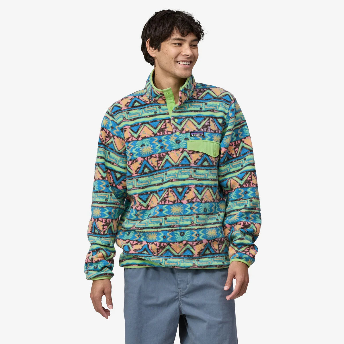 Patagonia Men's Lightweight Synchilla® Snap-T® Pullover Fleece