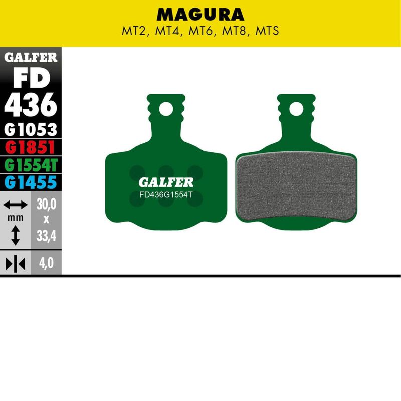 Galfer Pro Brake Pad Magura MT2-4-6-8