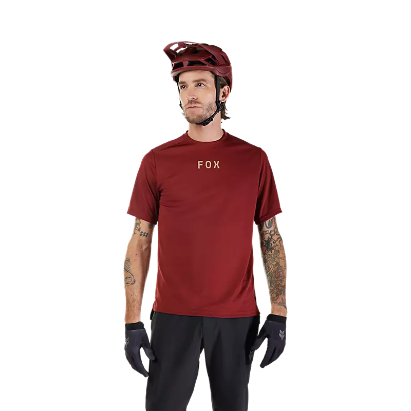 Fox Men's Ranger Short Sleeve Wordmark Jersey