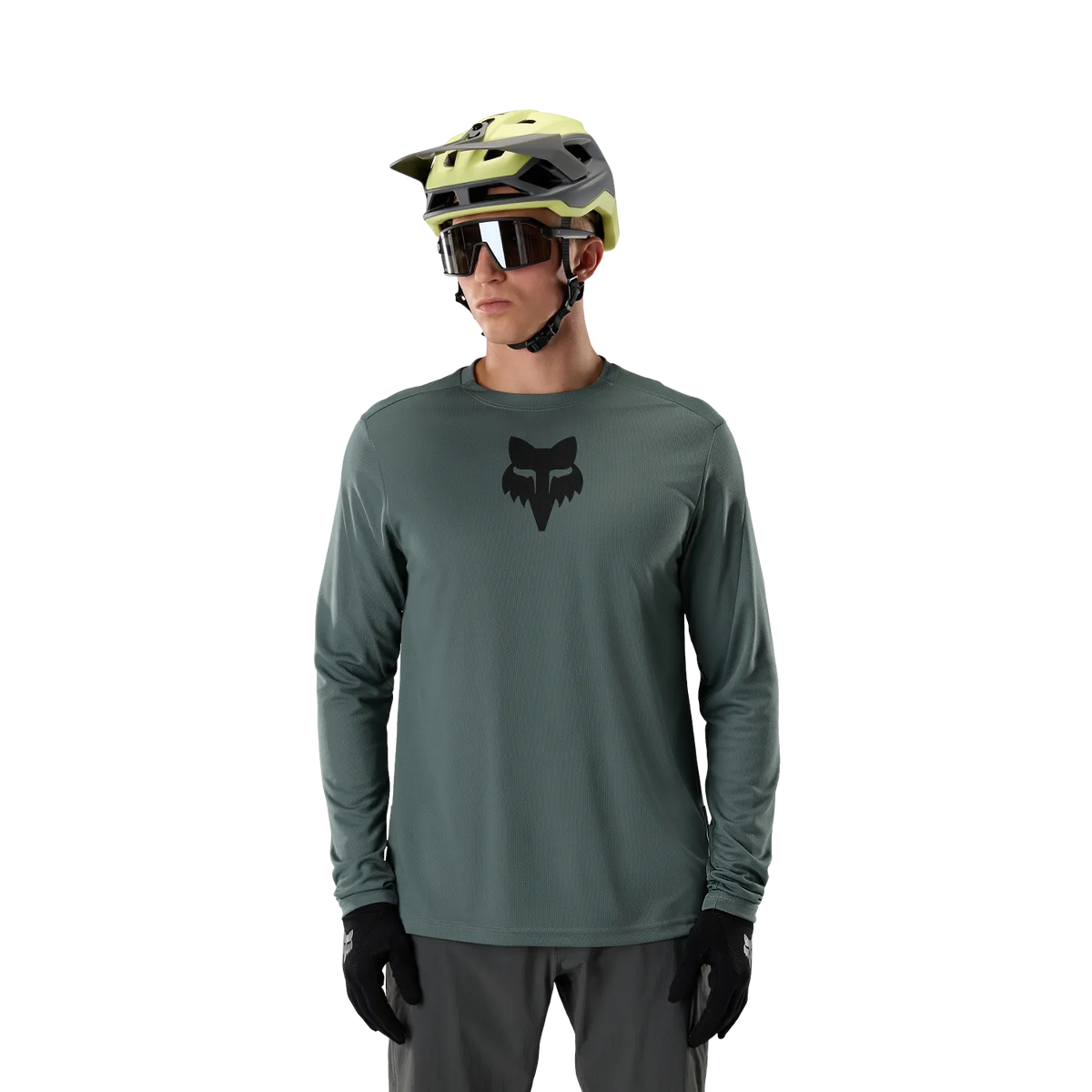 Fox Men's Ranger Long Sleeve Fox Head Jersey