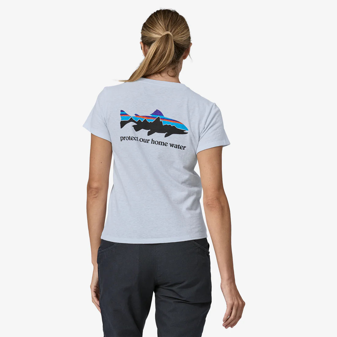 Patagonia Women's Home Water Trout Pocket Responsibili-Tee