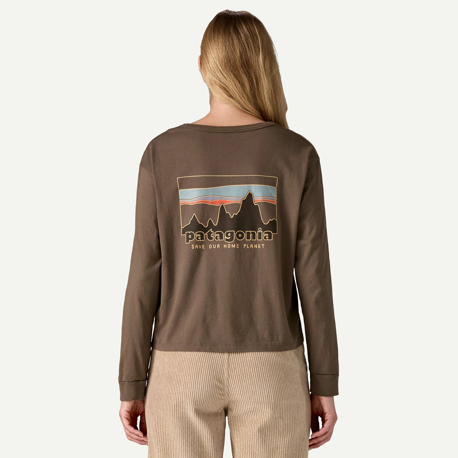 Patagonia Women's '73 Skyline Easy Cut OrganicLong Sleeve T-Shirt
