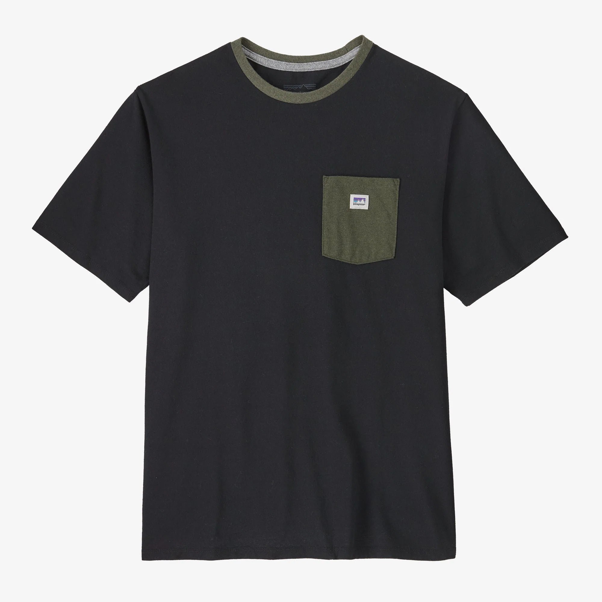 Patagonia Men's Shop Sticker Pocket Responsibili-Tee