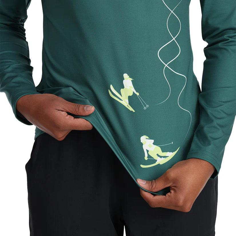 Spyder Women's Figure 8 Half Zip