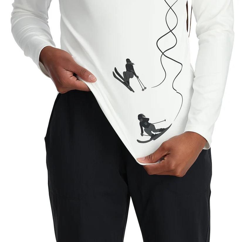 Spyder Women's Figure 8 Half Zip