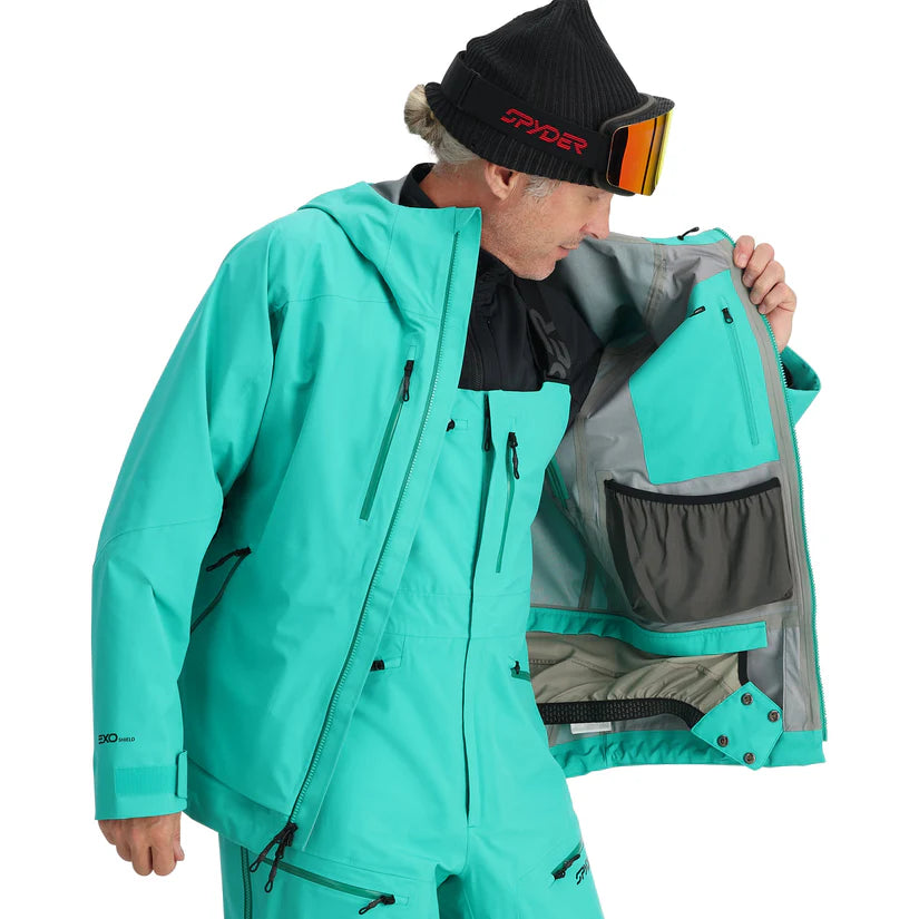 Spyder Men's Sanction Shell Ski Jacket