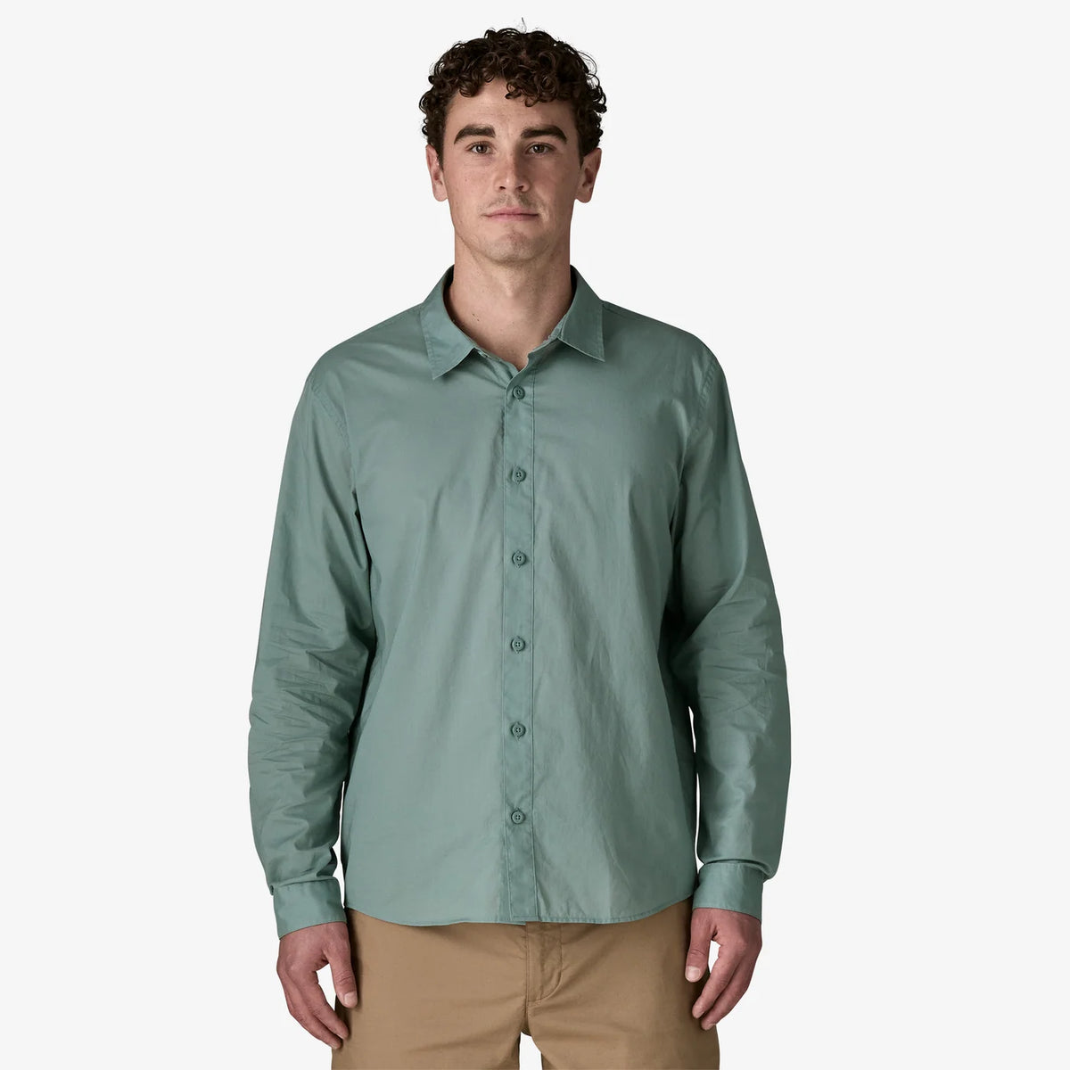 Patagonia Men's Long Sleeve Sunrise Stream Shirt