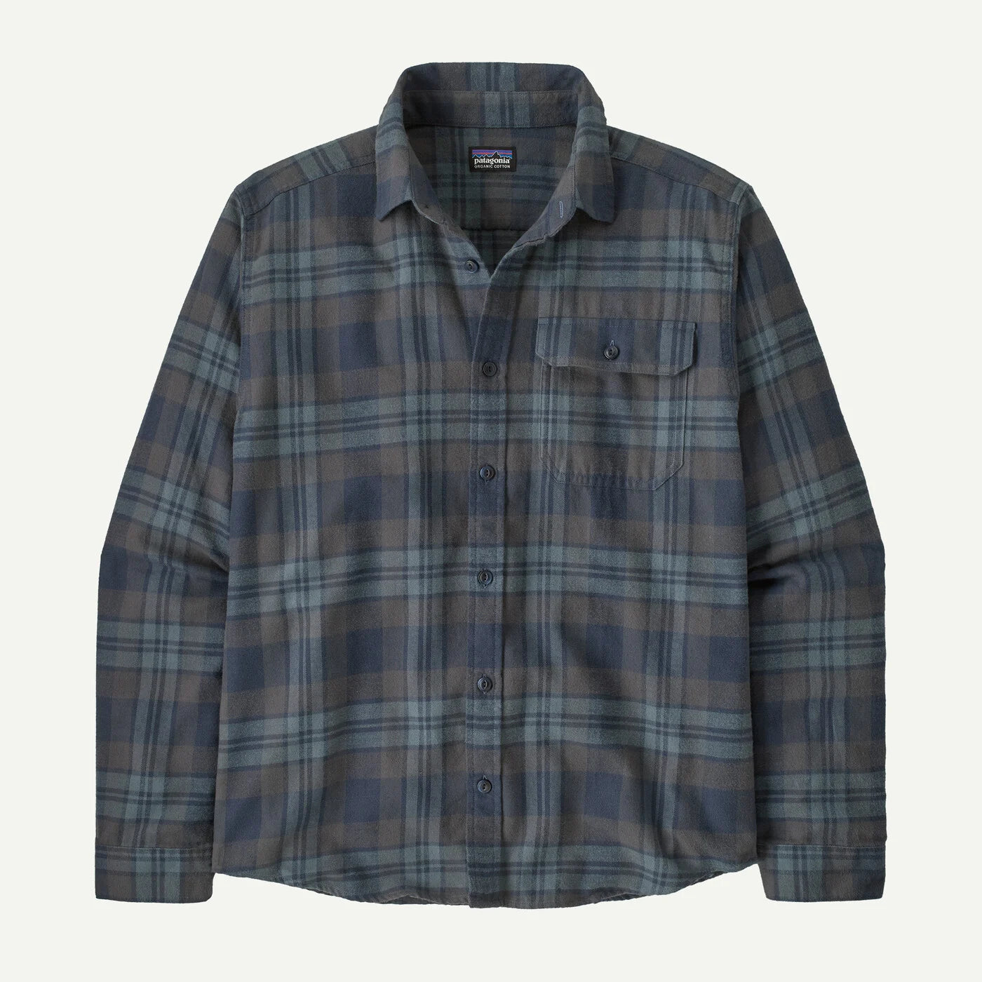 Patagonia Men's Long-Sleeved LW Fjord Flannel Shirt