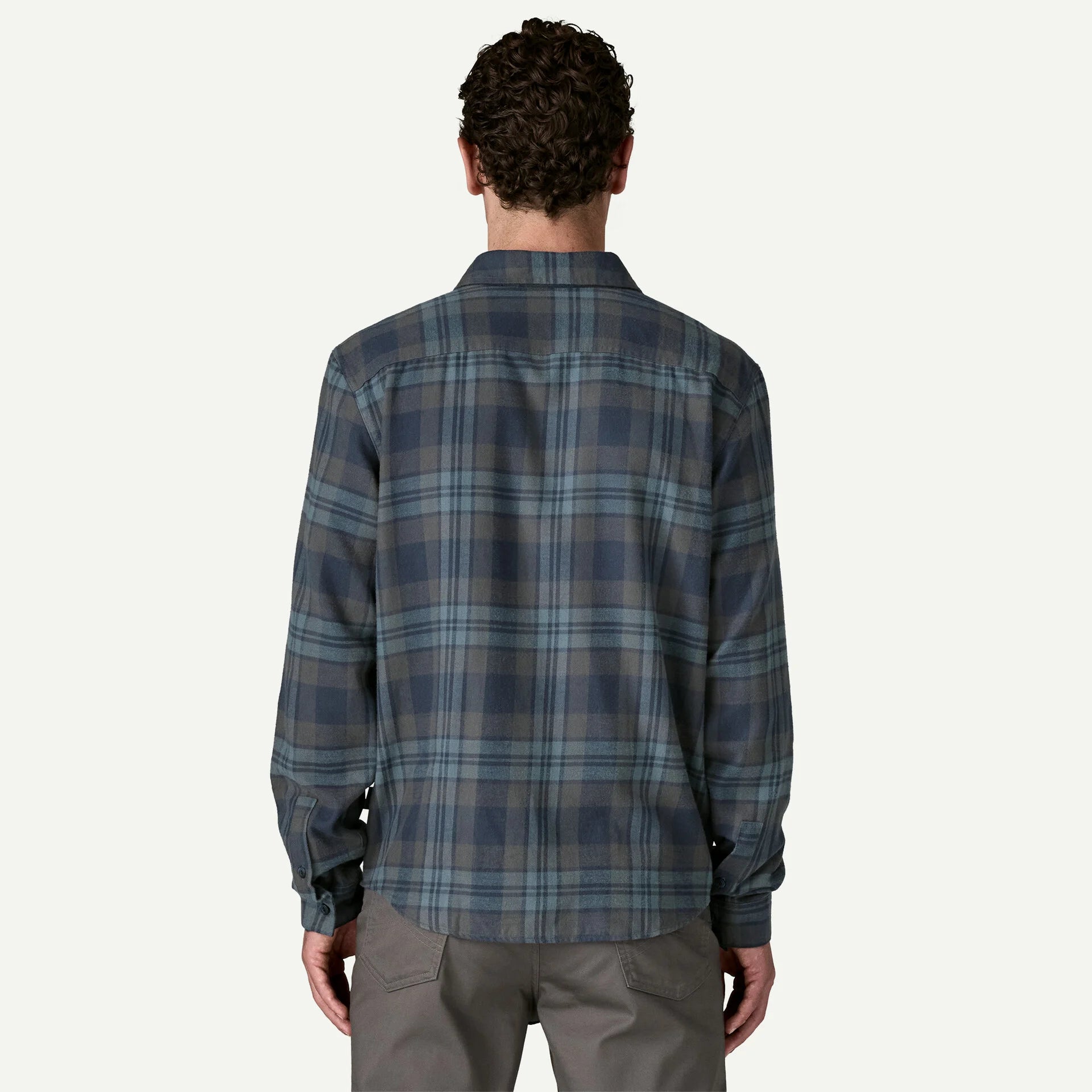 Patagonia Men's Long-Sleeved LW Fjord Flannel Shirt