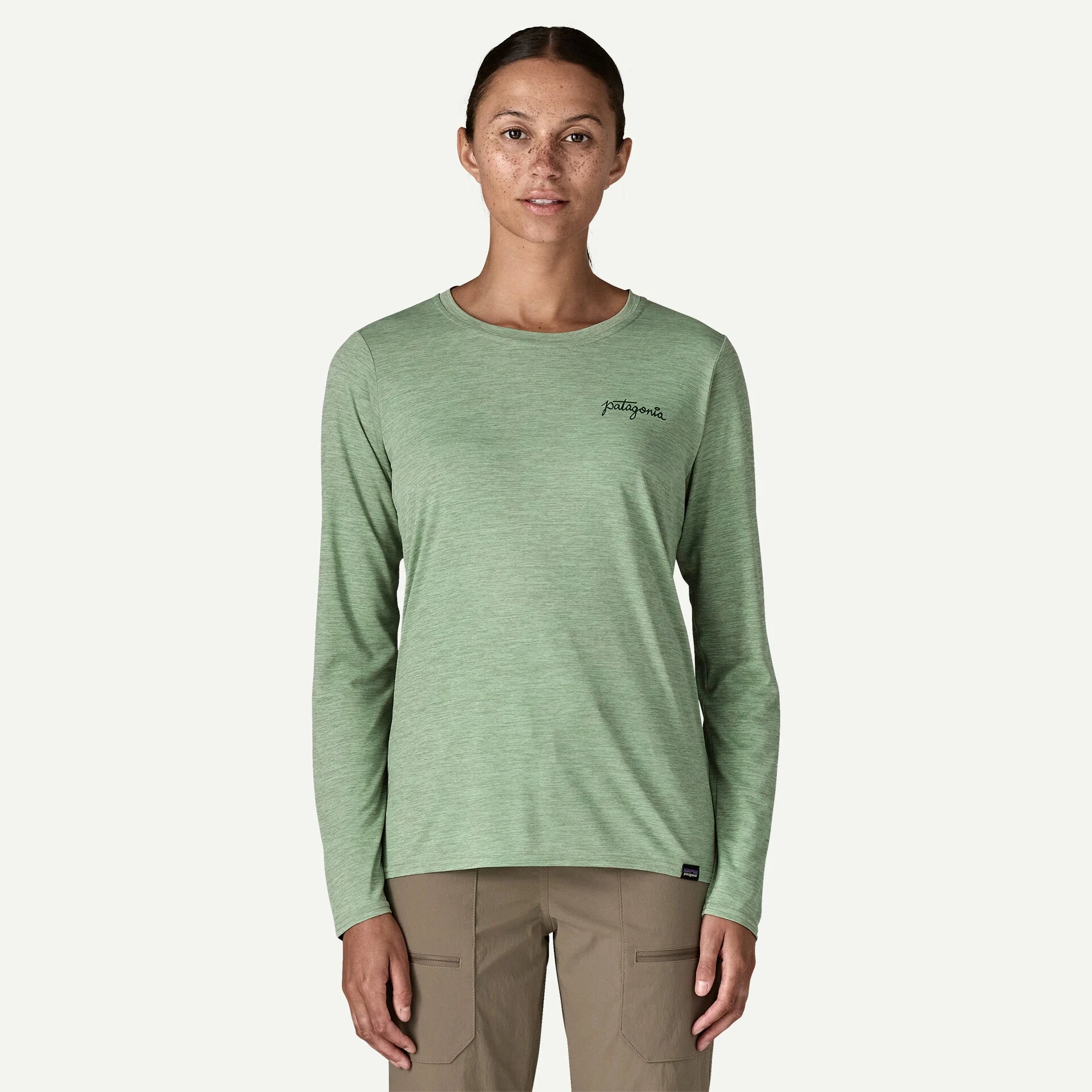 Patagonia Women's Cap Cool Daily Graphic Long Sleeve Shirt - Waters