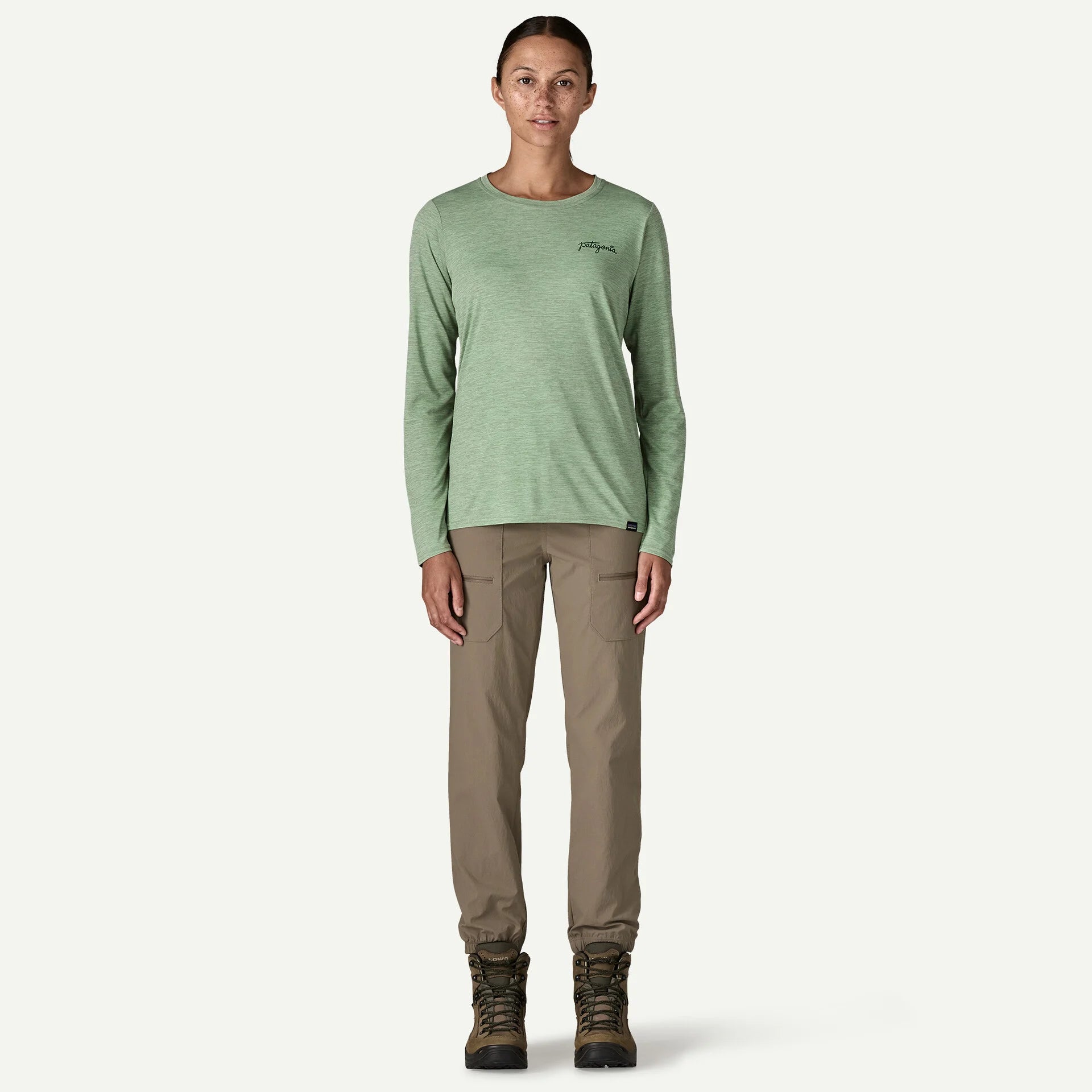 Patagonia Women's Cap Cool Daily Graphic Long Sleeve Shirt - Waters