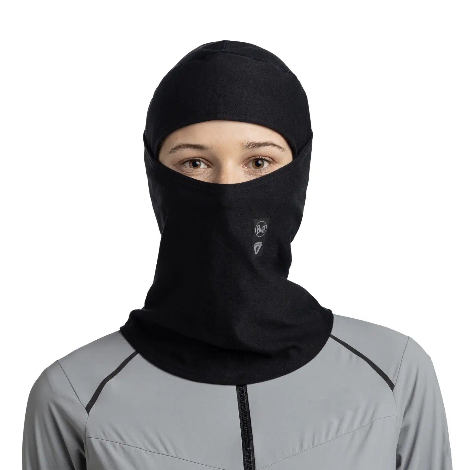 Buff Solid Thermonet Hinged Balaclava