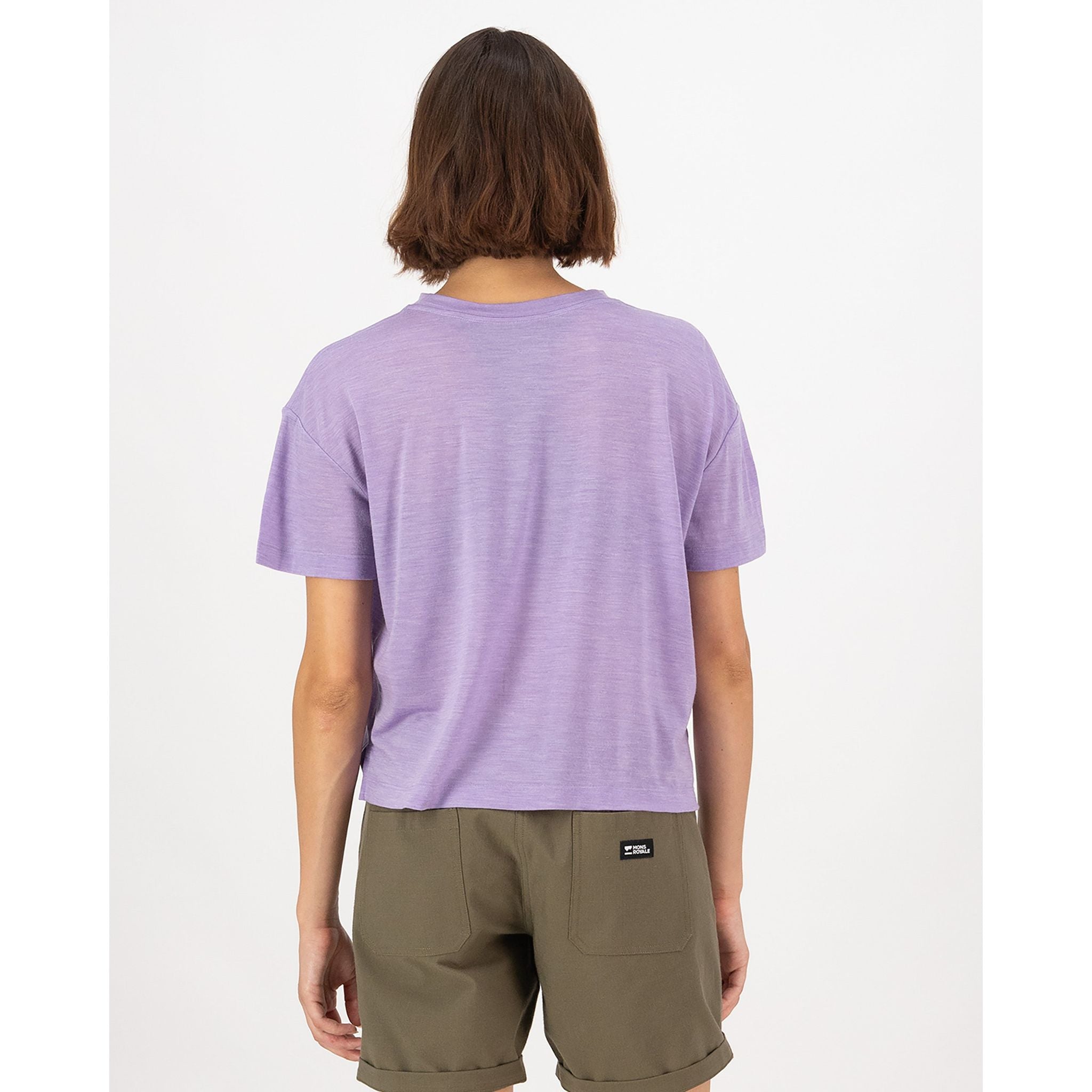 Mons Royale Women's Zephyr Merino Cool Boxy T-shirt