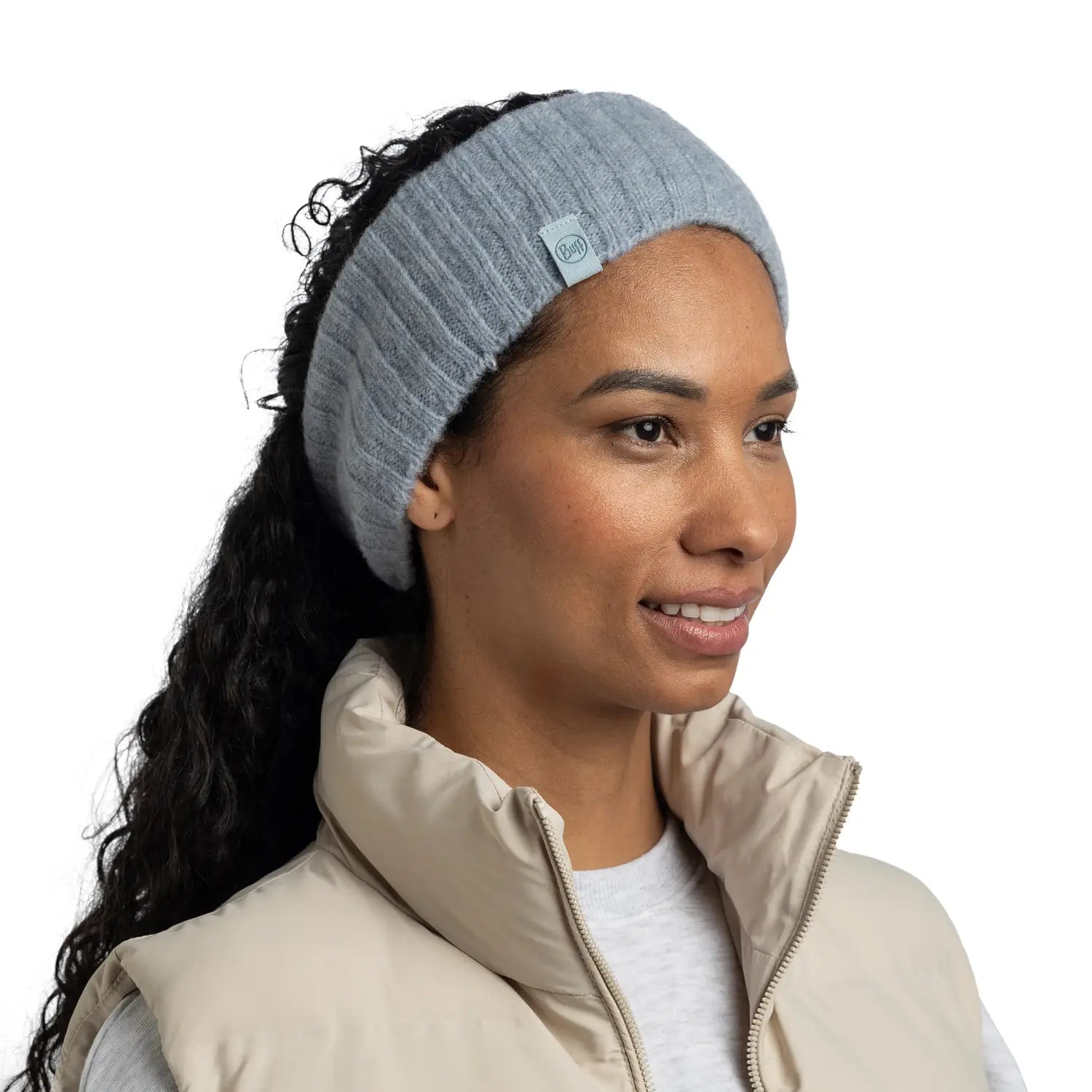 Buff Nilah Knitted Neckwarmer