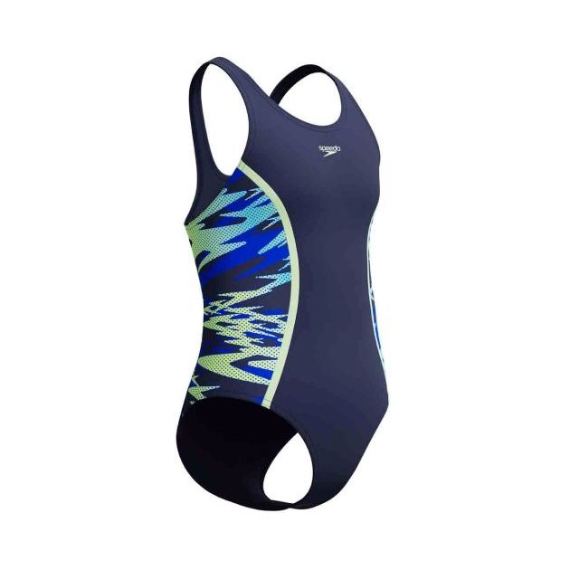 Speedo Girls Hyperboom Splice Muscleback Swimsuit