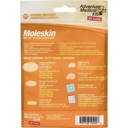 Adventure Medical Kits Moleskin Pre-Cut Blister Dressings