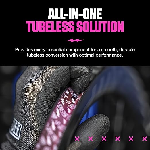 Muc Off Ultimate Tubeless Setup Kit - Road 44mm Valves