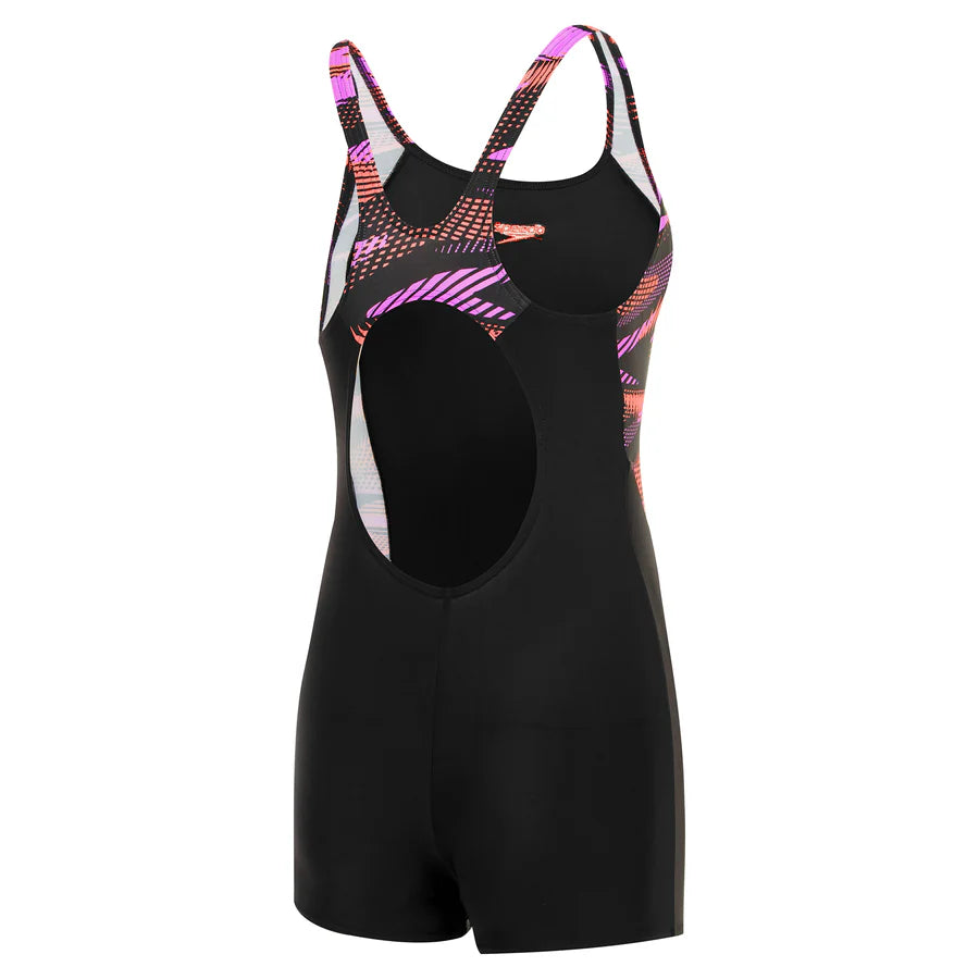 Speedo Girls HyperBoom Splice Legsuit