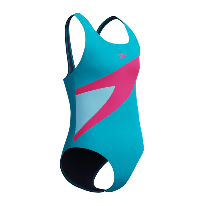 Speedo Girls Hyperboom Splice Swimsuit