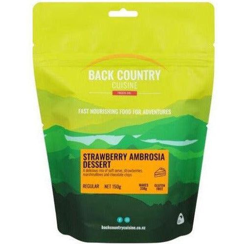 Back Country Strawberry Ambrosia Dessert Outside Sports