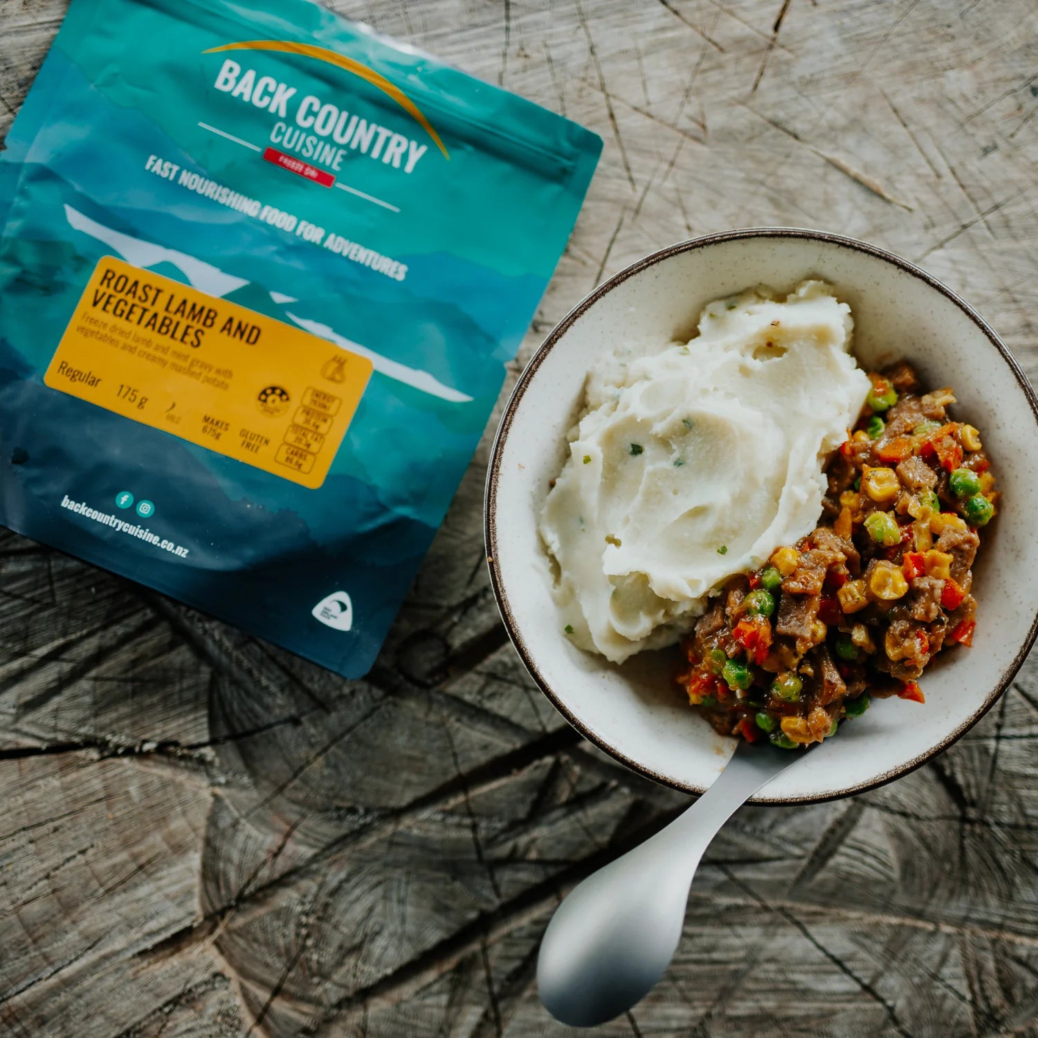 Back Country Main Roast Lamb & Vegies 175gm