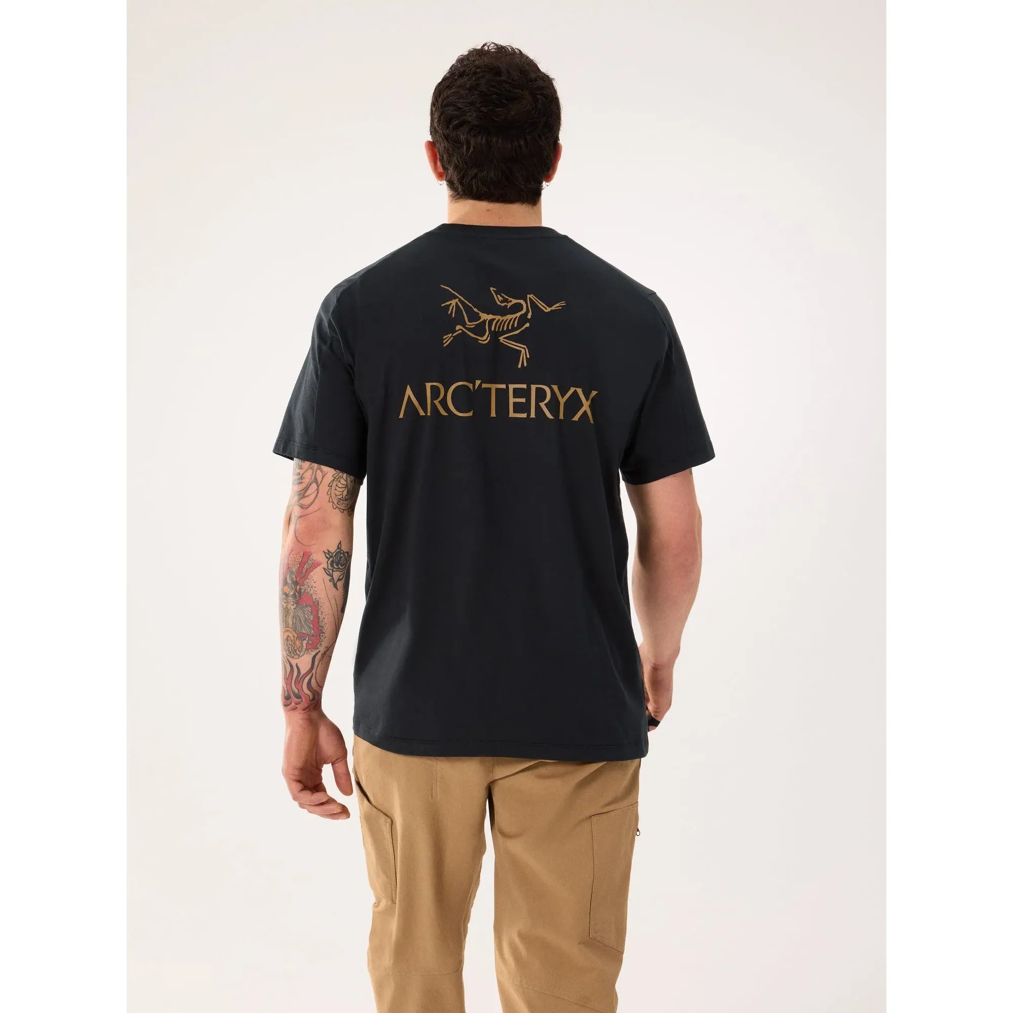 Arc'teryx Men's Kragg Supima Cotton Bird Word Short Sleeve T-Shirt