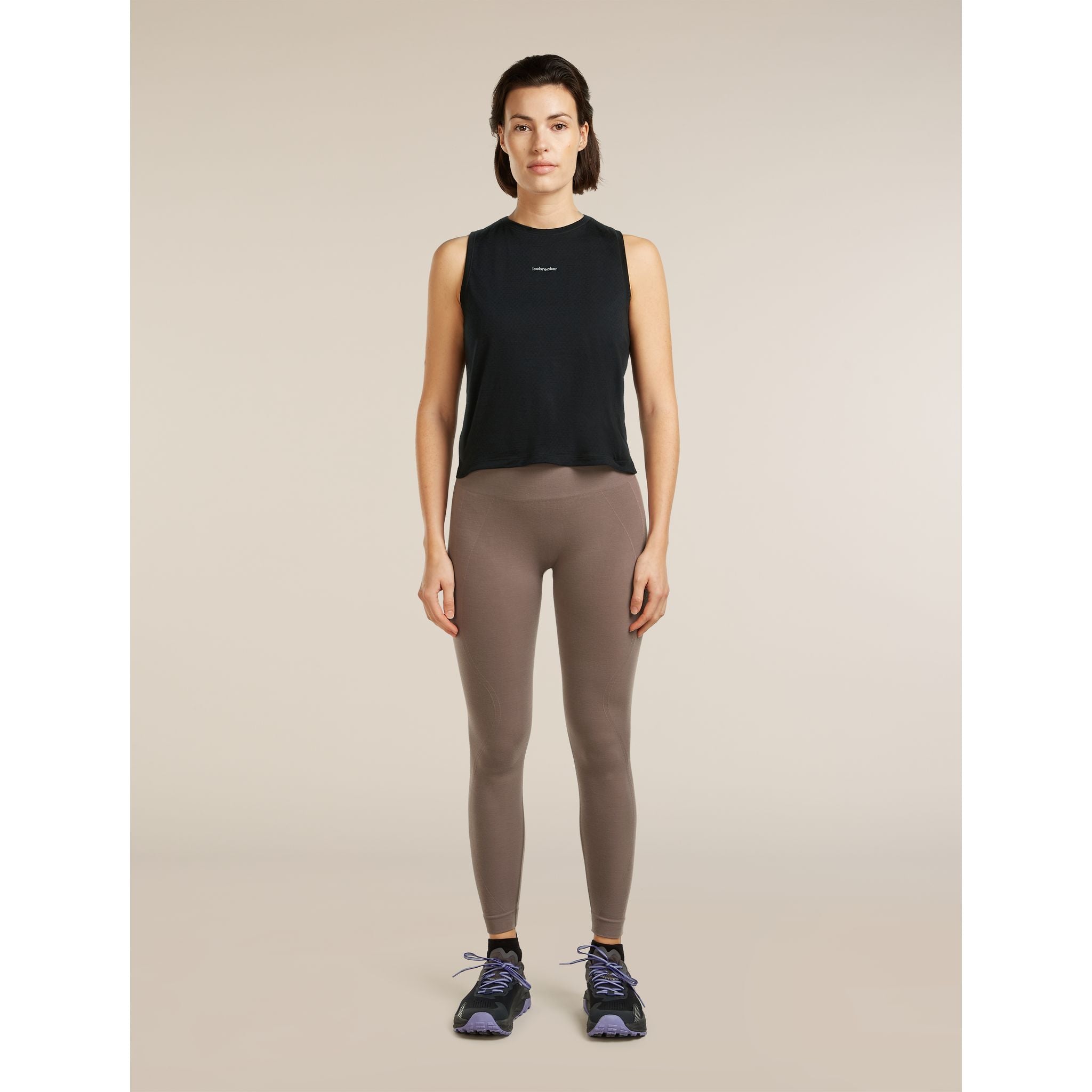 Icebreaker Women's Merino Blend 260 Zoneknit Seamless 25" Tights