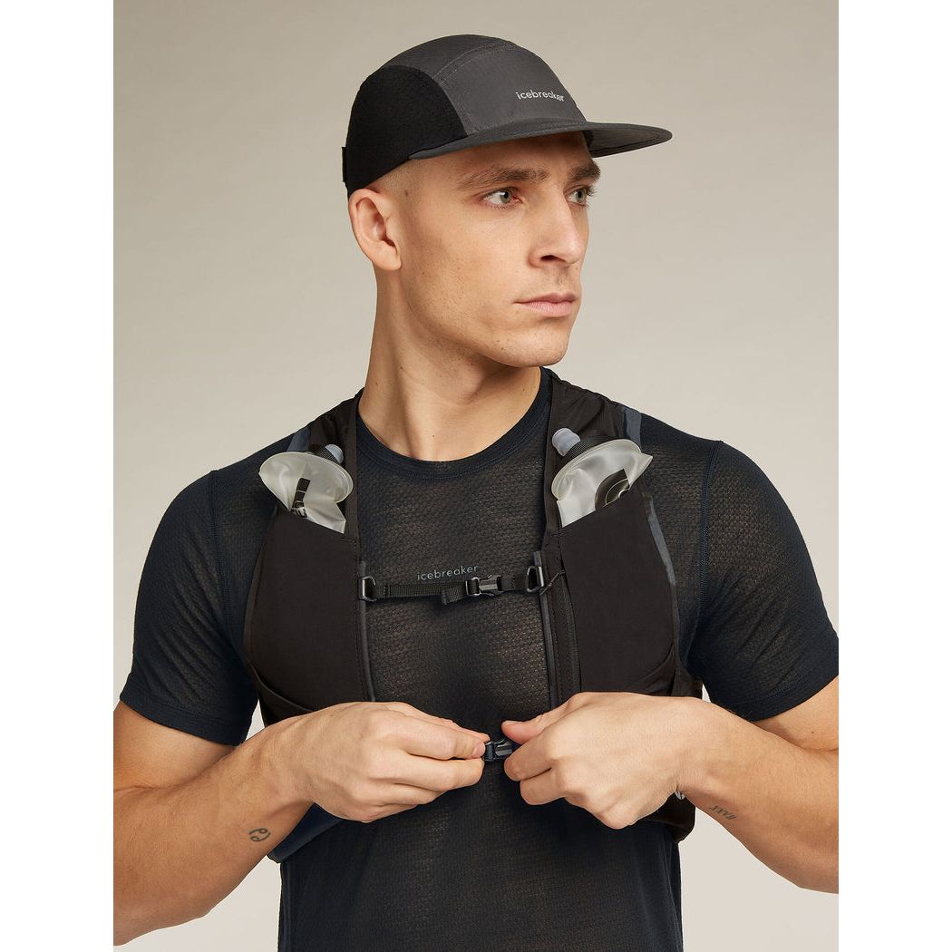 Icebreaker Men's Merino Blend 75 Cool-Lite Featherlight SS Crewe