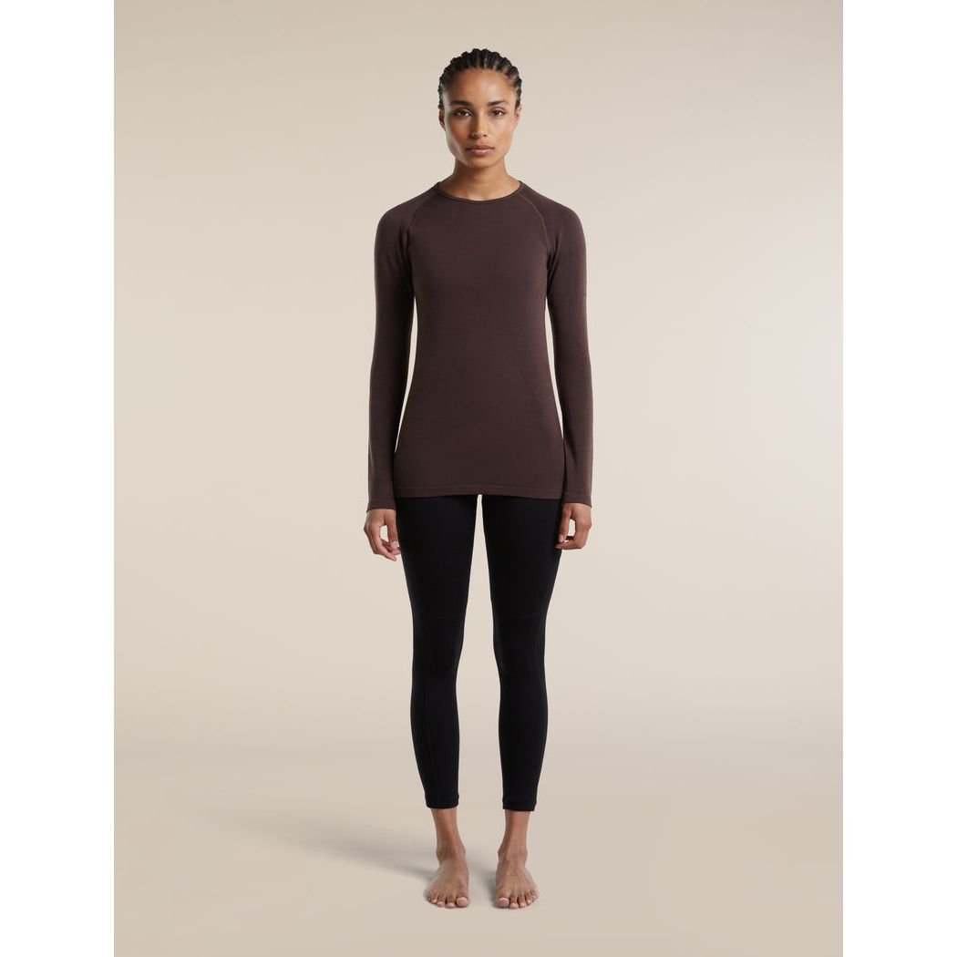 Icebreaker Women's Merino 260 ZoneKnit Seamless Long Sleeve Crewe