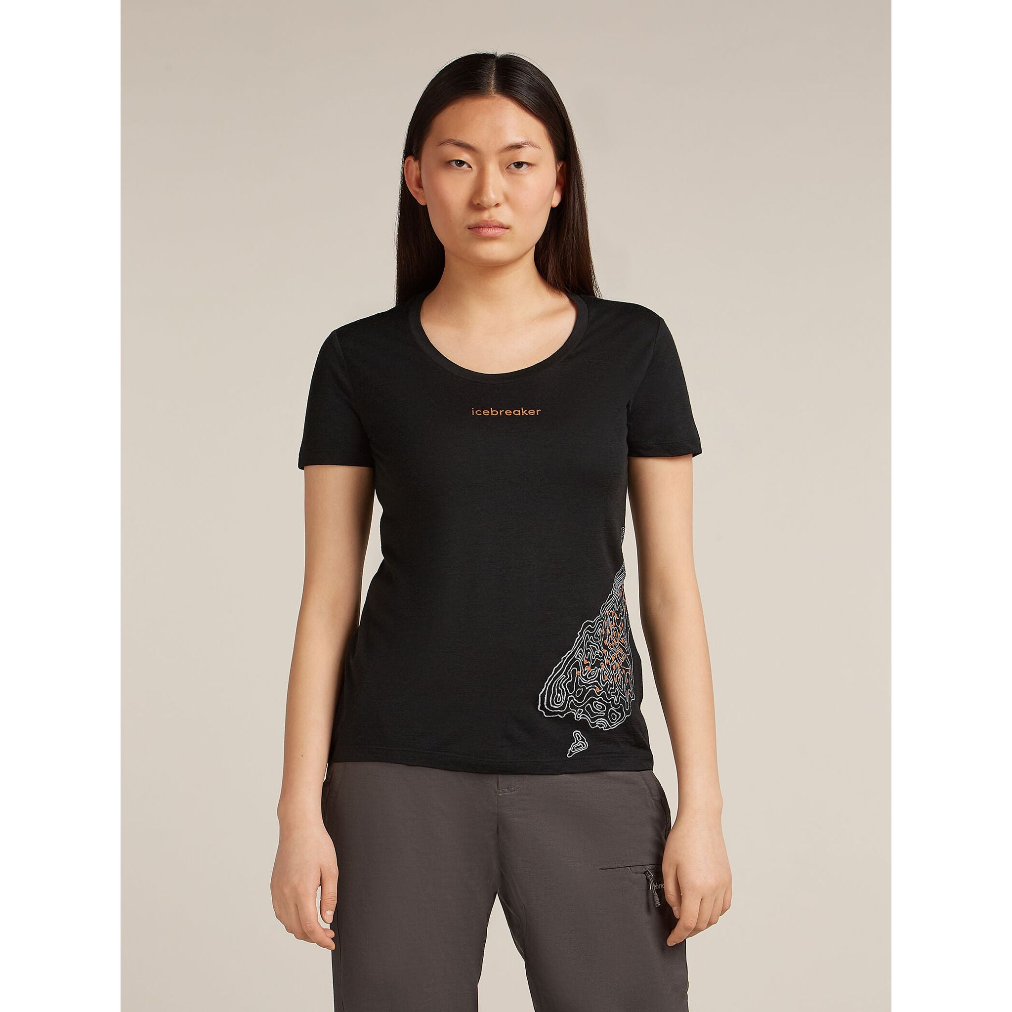 Icebreaker Women's Merino 150 Tech Lite SS Scoop Tee 30th Anniversary