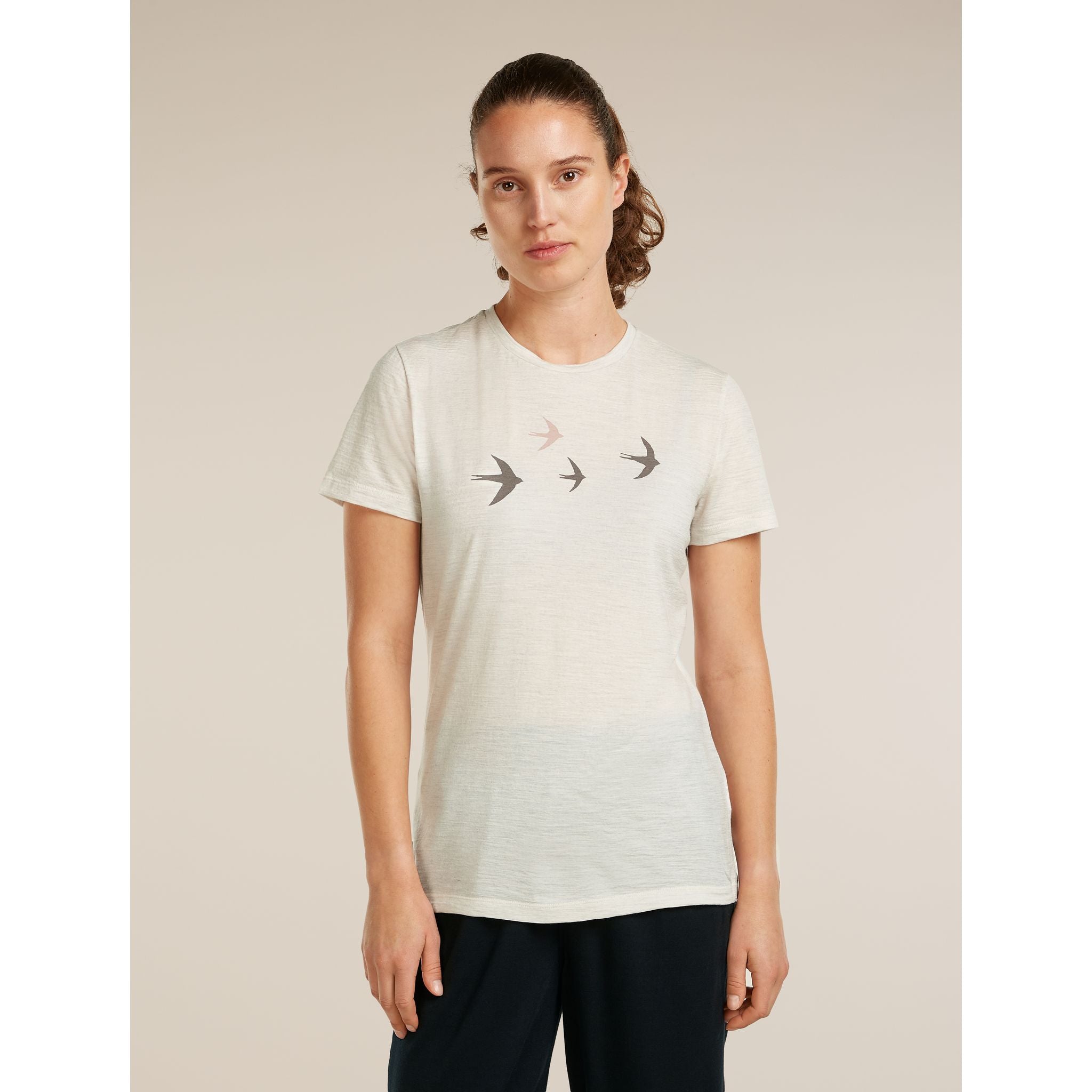 Icebreaker Women's Merino 150 Tech Lite SS Tee Bird Transit