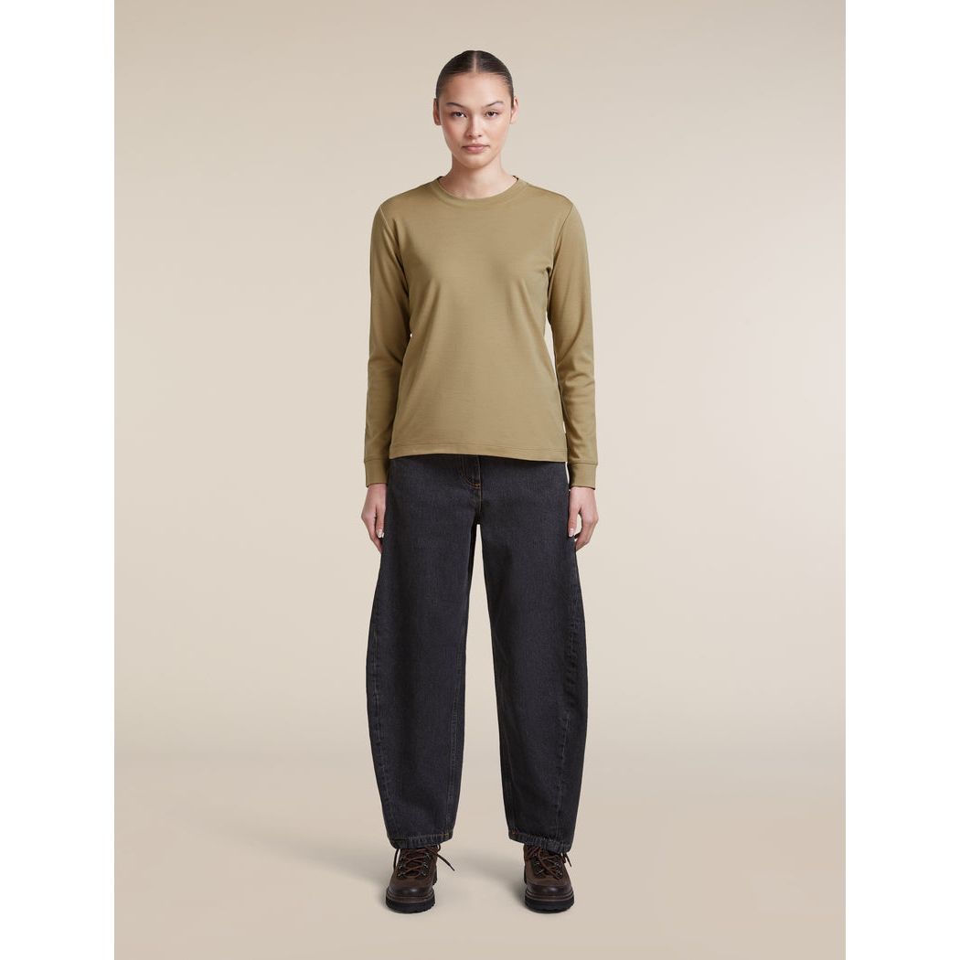 Icebreaker Women's 300 15.5 MerinoFine Long Sleeve Regular T-Shirt