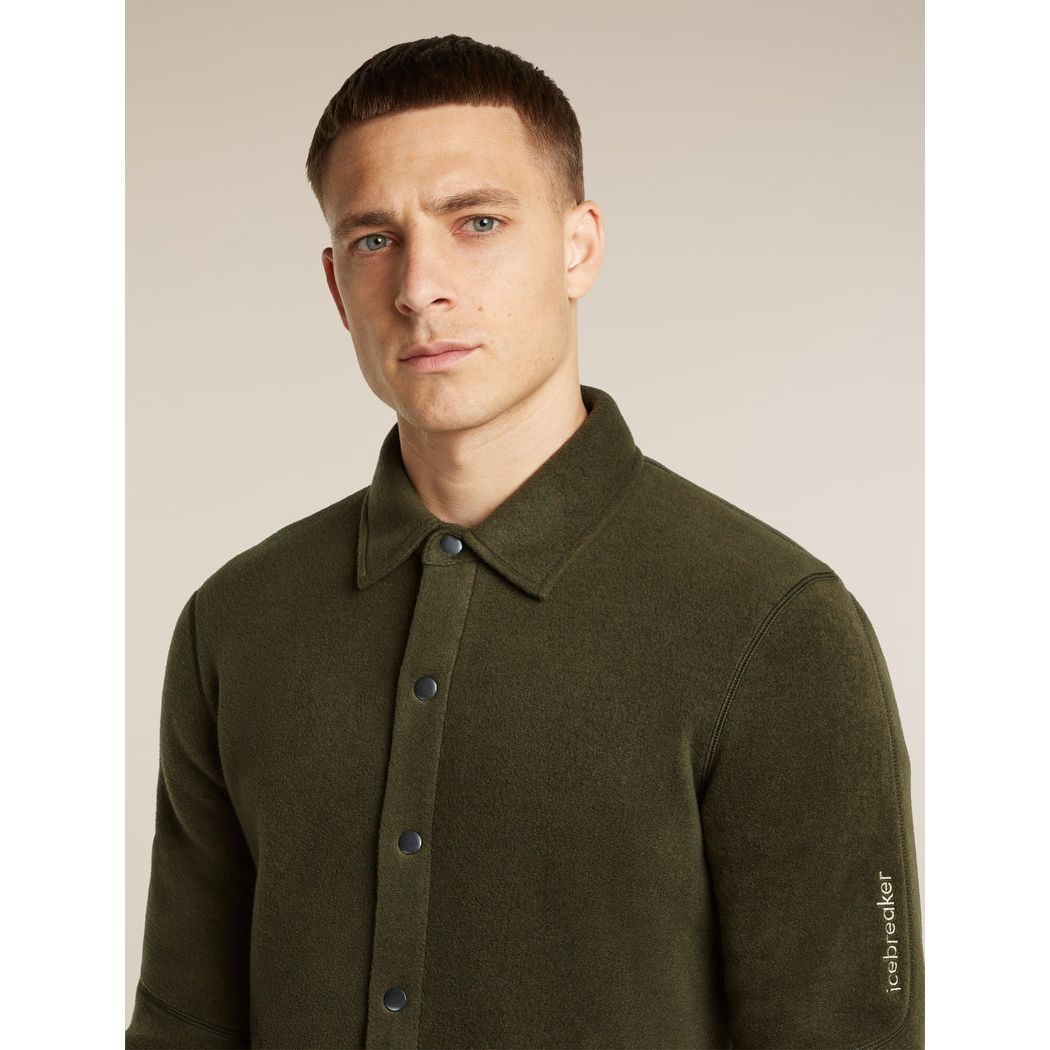Icebreaker Men's Merino Blend 800 RealFleece Classic Pile Shacket