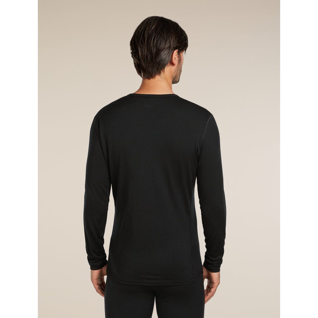 Icebreaker Men's 200 Oasis Long Sleeve Crewe Thermal Top